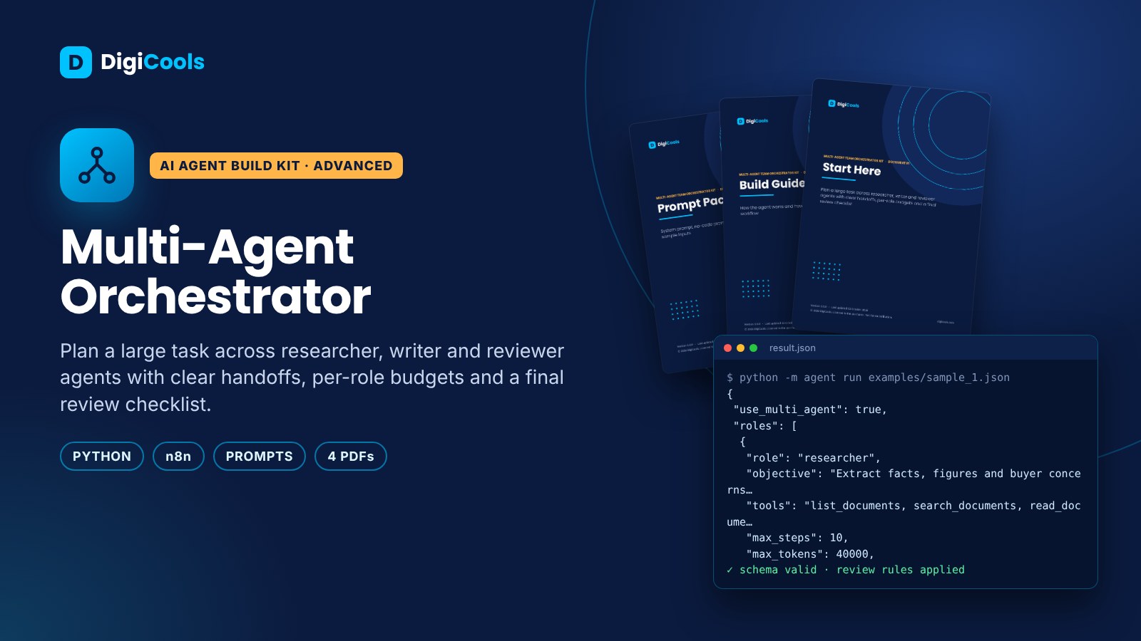 Multi-Agent Team Orchestrator Kit