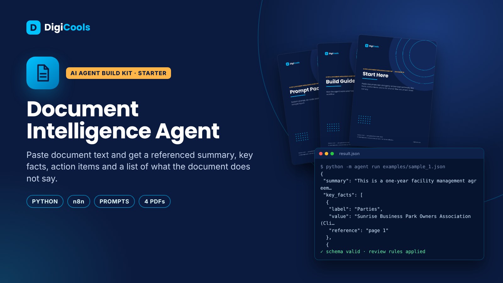 AI PDF & Document Intelligence Agent Kit